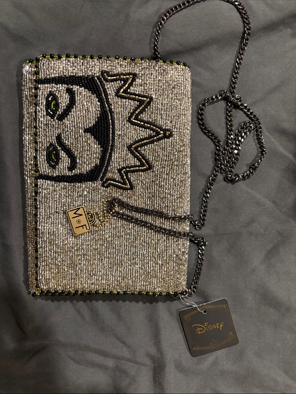 Disney Mary Frances Evil Queen Beaded Crossbody Clutch Disney Snow White